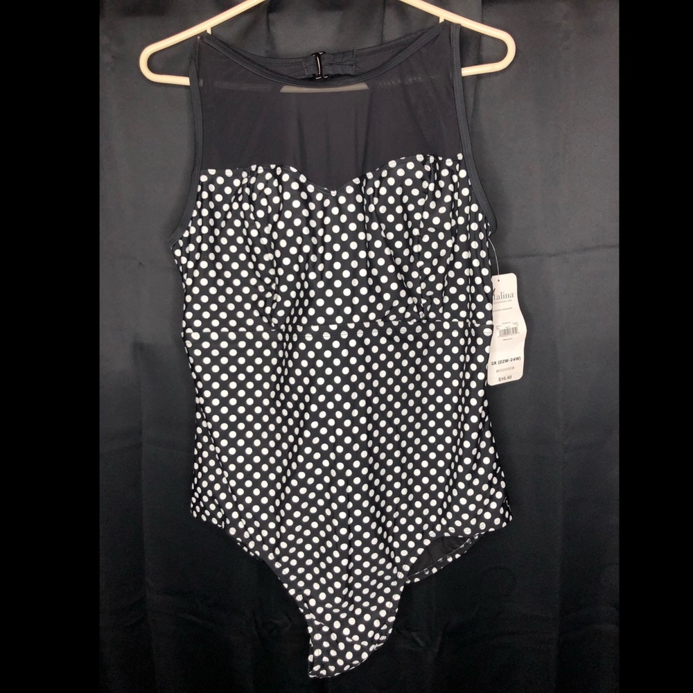Plus size one piece swimsuit